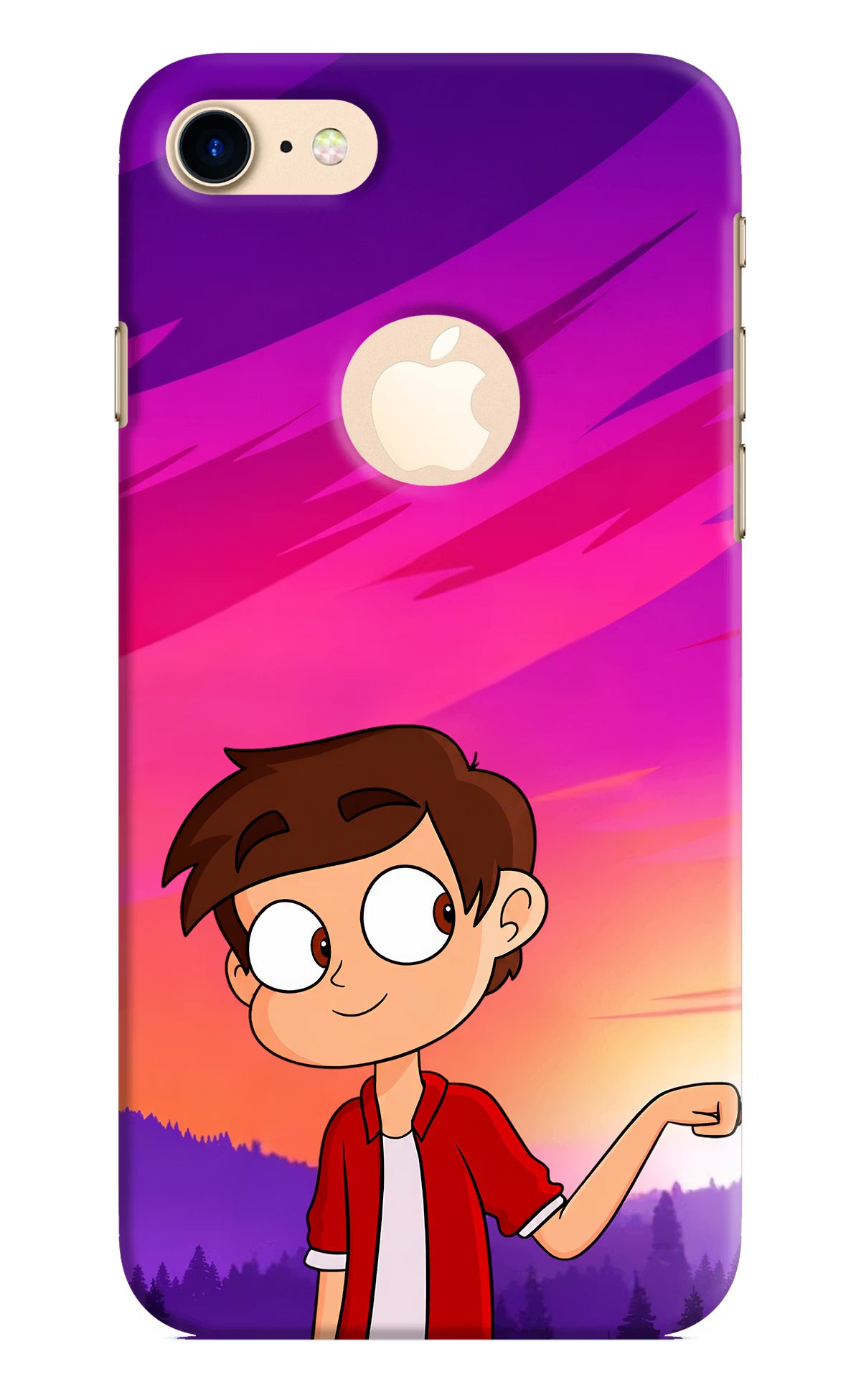 Marco Sunset iPhone 8 Logocut Back Cover