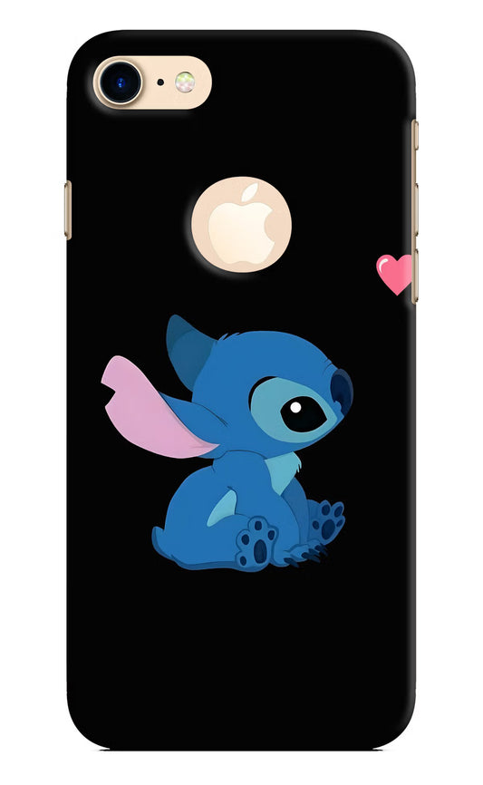 Stitch Crush iPhone 8 Logocut Hard Case Back Cover by Casekaro