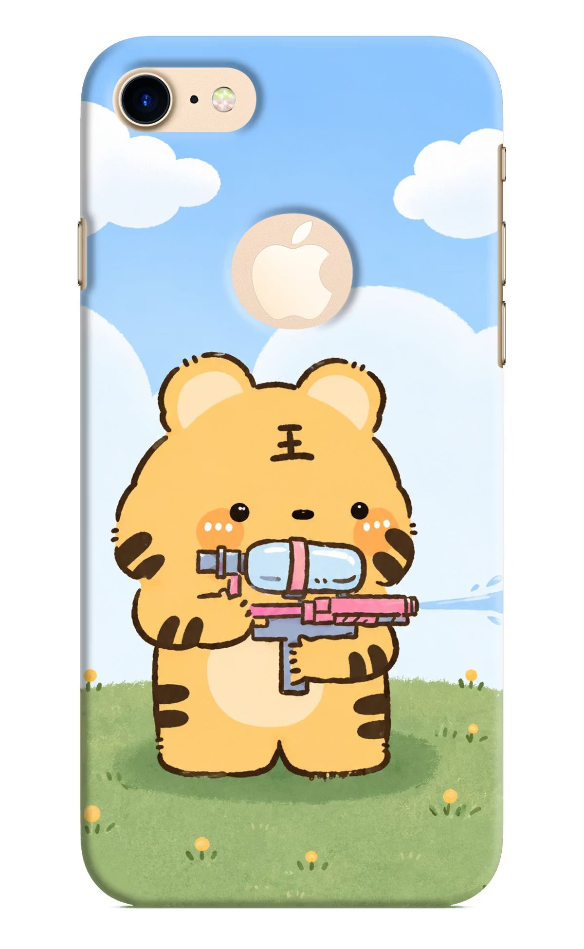 Tiger Treat iPhone 8 Logocut Back Cover