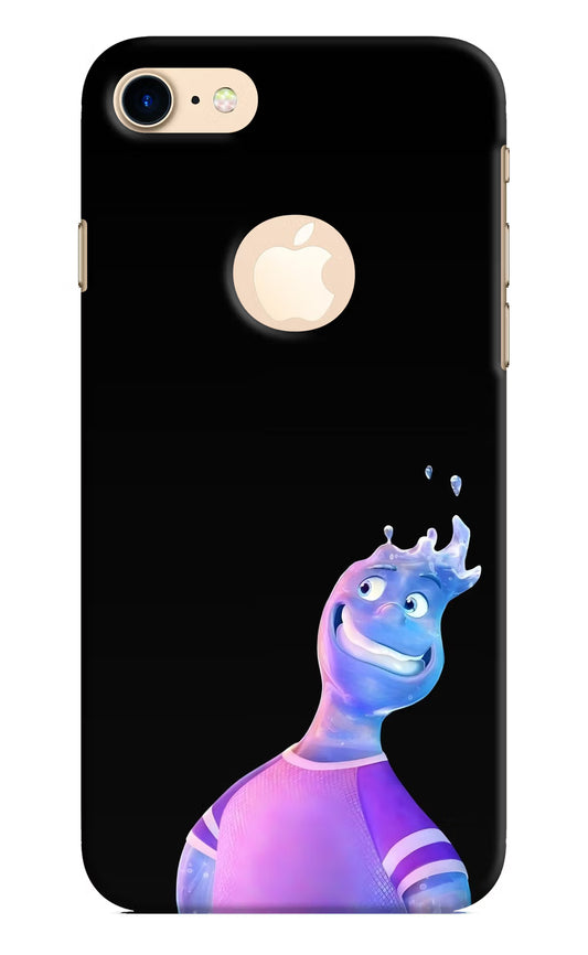 Wade Wave iPhone 8 Logocut Hard Case Back Cover by Casekaro