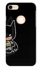 Bat Kitty iPhone 8 Logocut Hard Case Back Cover by Casekaro