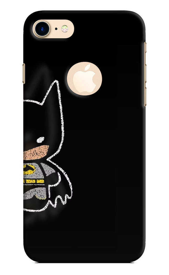 Bat Kitty iPhone 8 Logocut Hard Case Back Cover by Casekaro