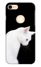 Snow Gaze iPhone 8 Logocut Hard Case Back Cover by Casekaro