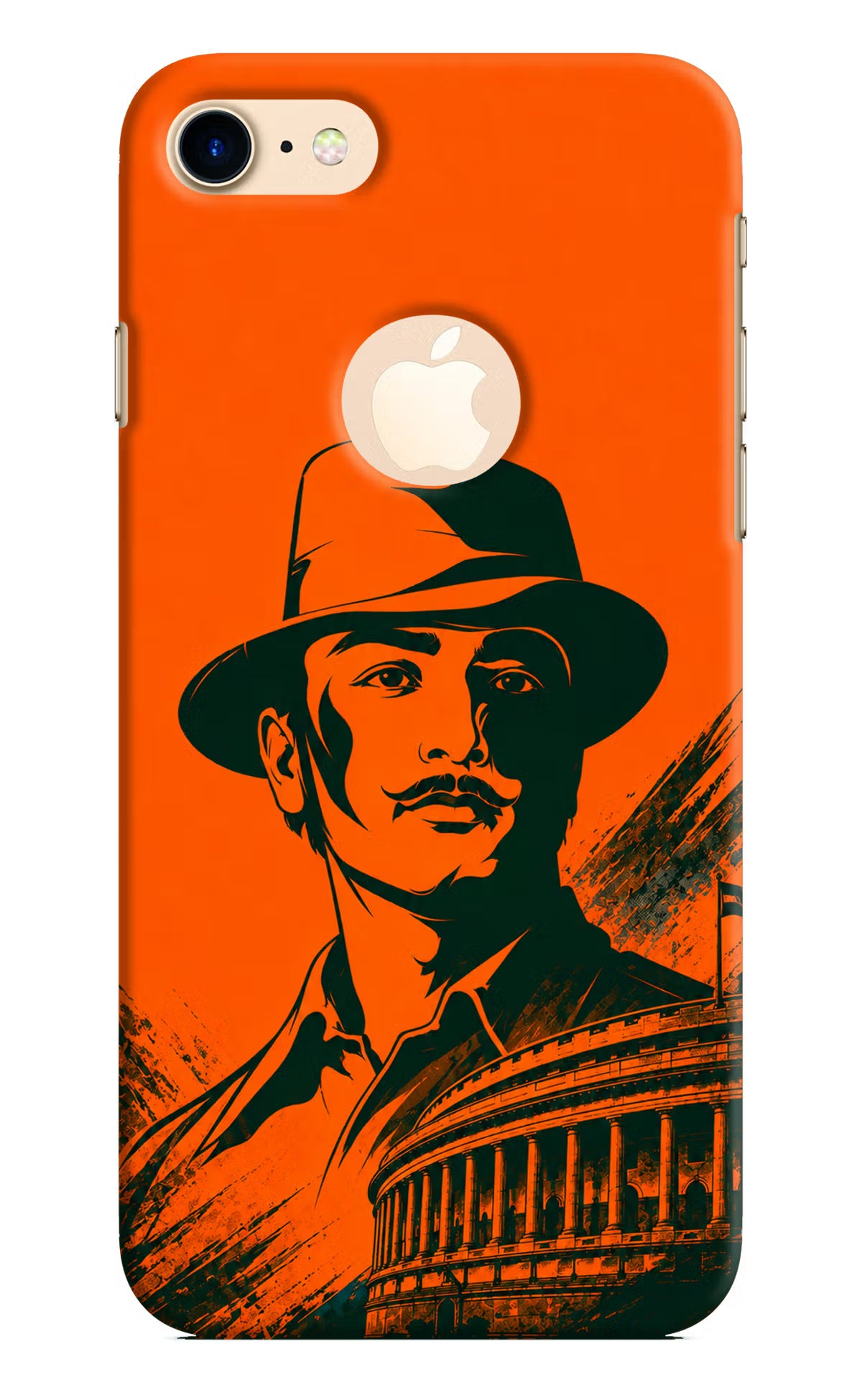 Bhagat Singh Legacy iPhone 8 Logocut Back Cover