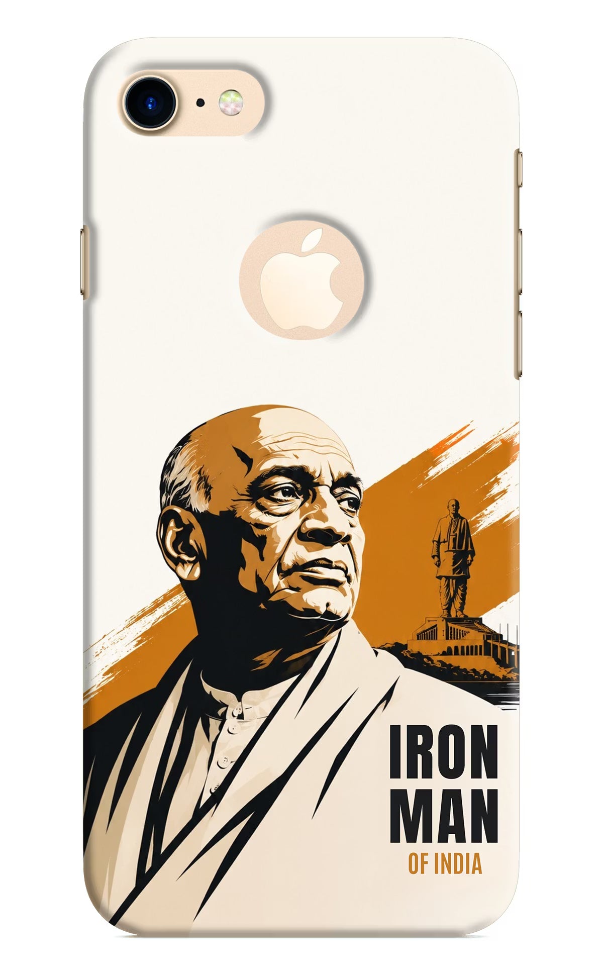 Chandrashekhar Azad Fearless iPhone 8 Logocut Back Cover