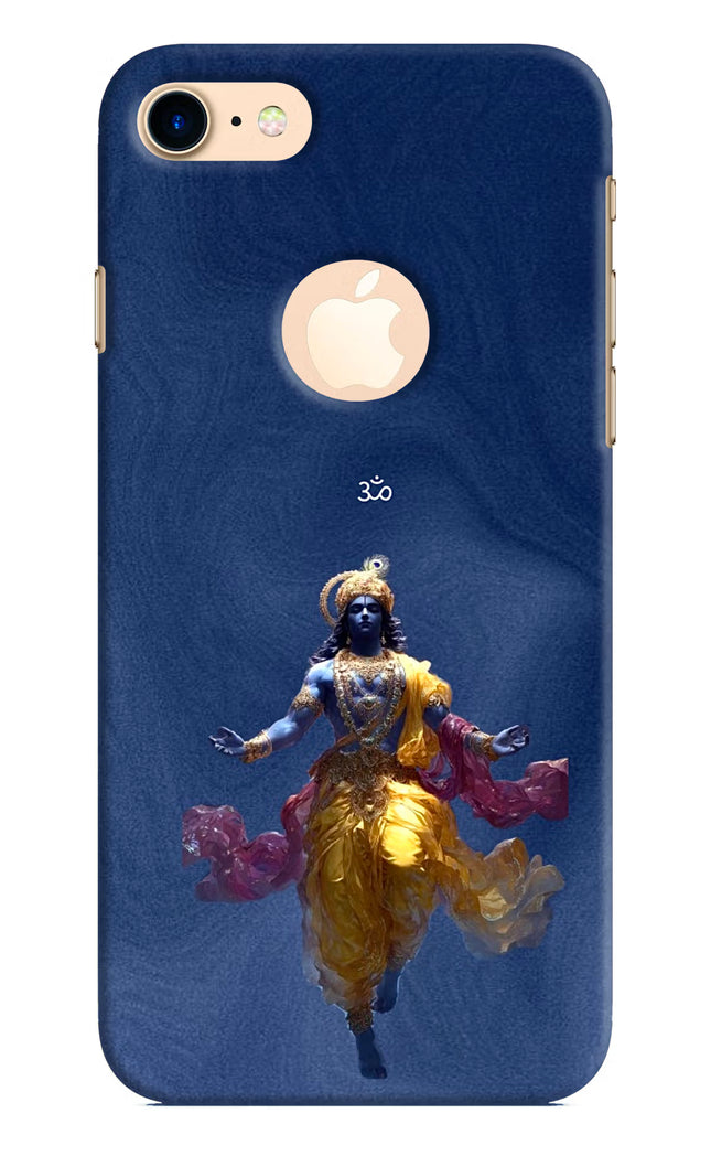 Cosmic Krishna iPhone 8 Logocut Hard Case Back Cover by Casekaro