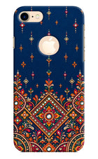 Neel Noor iPhone 8 Logocut Hard Case Back Cover by Casekaro