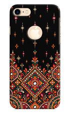 Noir Mehfil iPhone 8 Logocut Back Cover