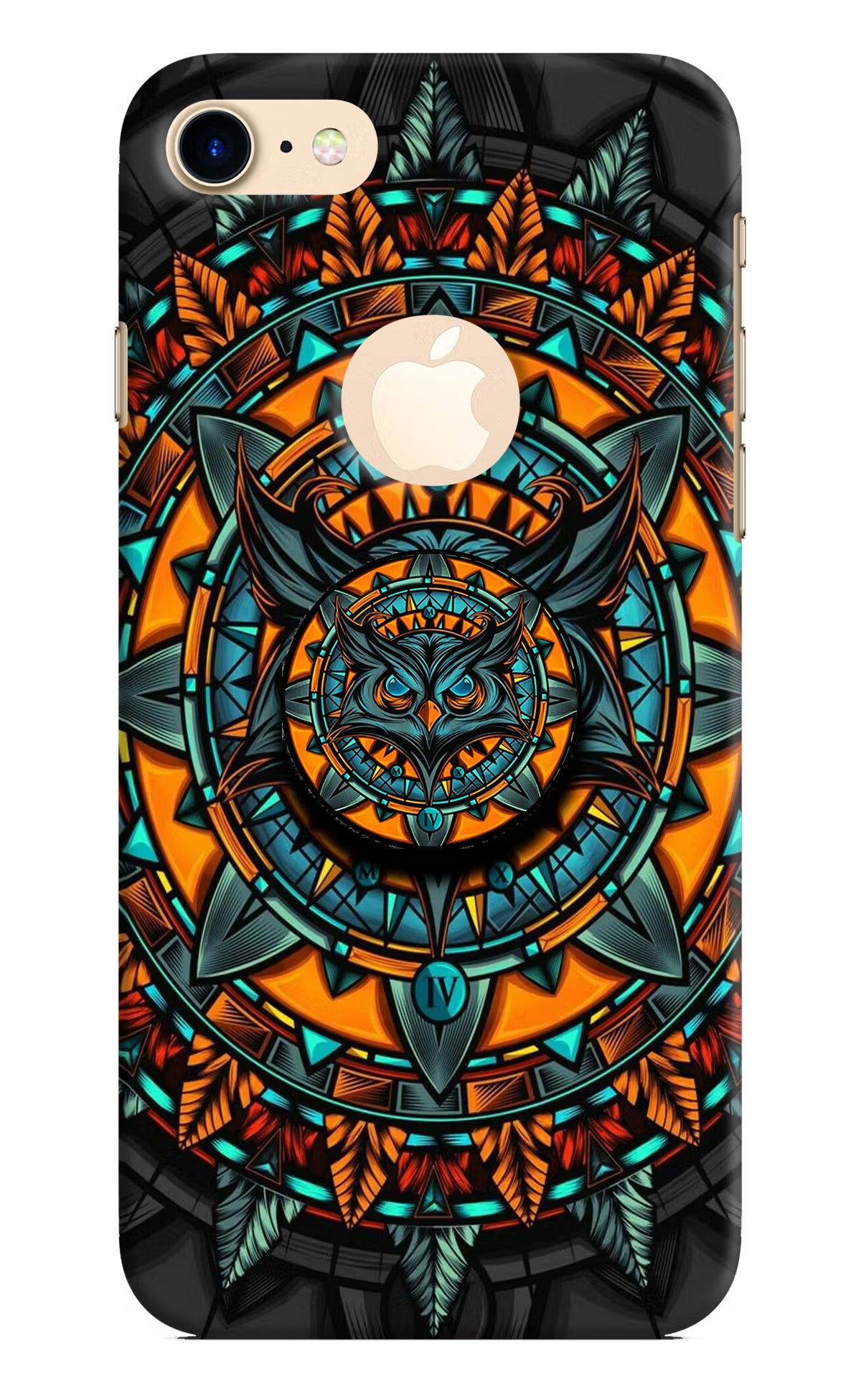 Angry Owl iPhone 8 Logocut Pop Case by Casekaro