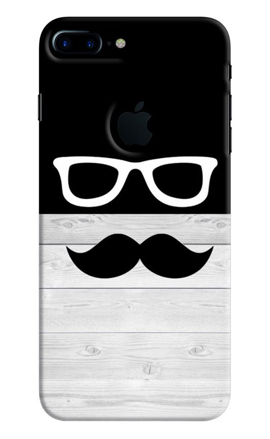 Mustache iPhone 7 Plus Logocut Hard Case Back Cover by Casekaro