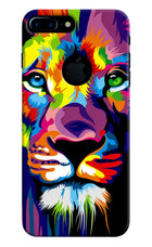 Lion iPhone 7 Plus Logocut Hard Case Back Cover by Casekaro