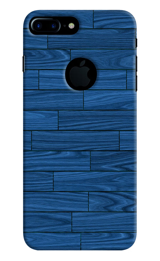 Wooden Texture iPhone 7 Plus Logocut Hard Case Back Cover by Casekaro