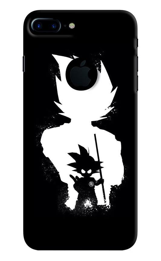 Goku Shadow iPhone 7 Plus Logocut Hard Case Back Cover by Casekaro