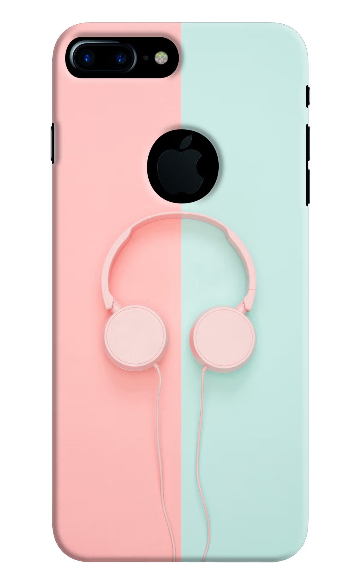 Music Lover iPhone 7 Plus Logocut Hard Case Back Cover by Casekaro