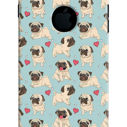 Pug Dog iPhone 7 Plus Logocut Hard Case Back Cover by Casekaro