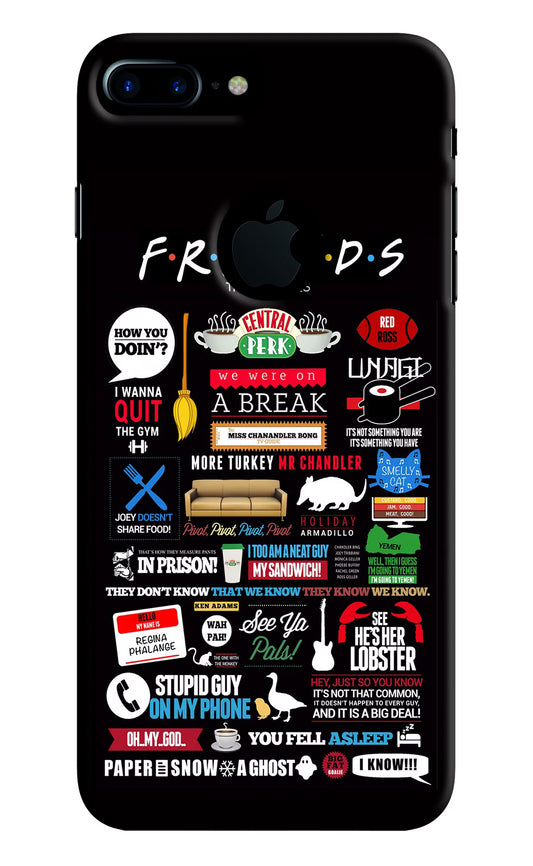 FRIENDS iPhone 7 Plus Logocut Hard Case Back Cover by Casekaro
