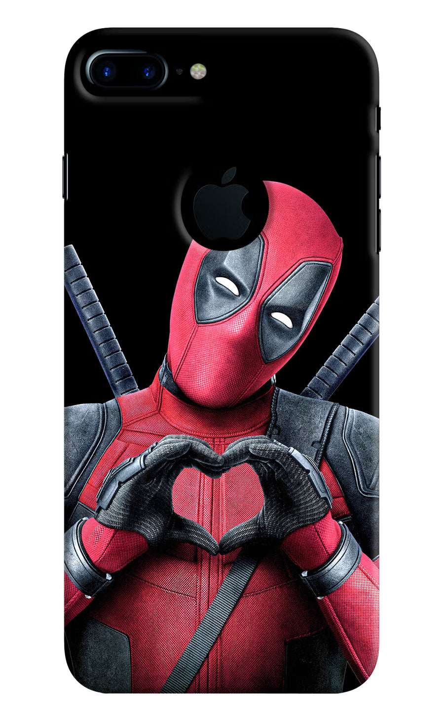 Deadpool iPhone 7 Plus Logocut Back Cover, Hard case