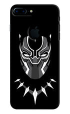 Black Panther iPhone 7 Plus Logocut Hard Case Back Cover by Casekaro