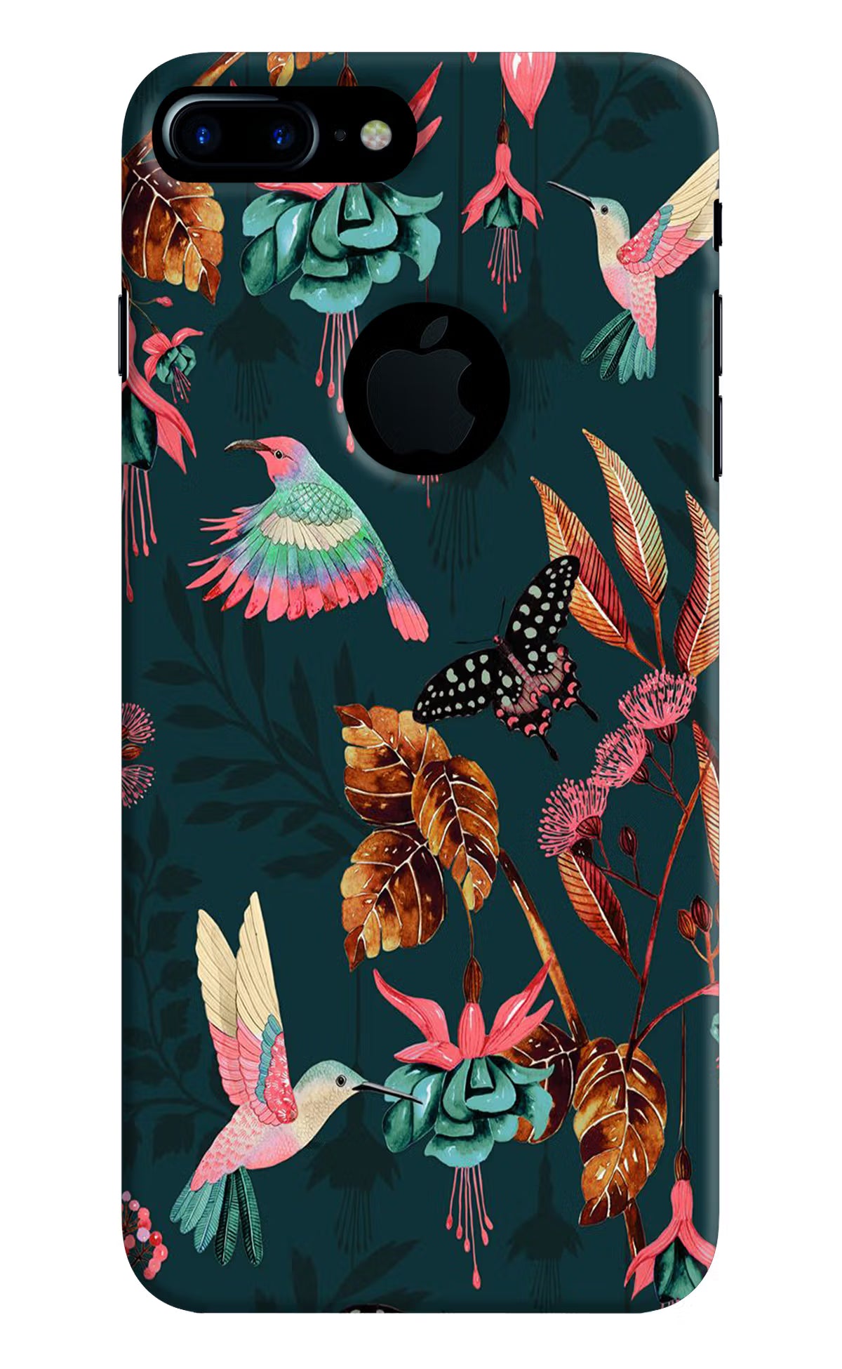 Birds iPhone 7 Plus Logocut Hard Case Back Cover by Casekaro