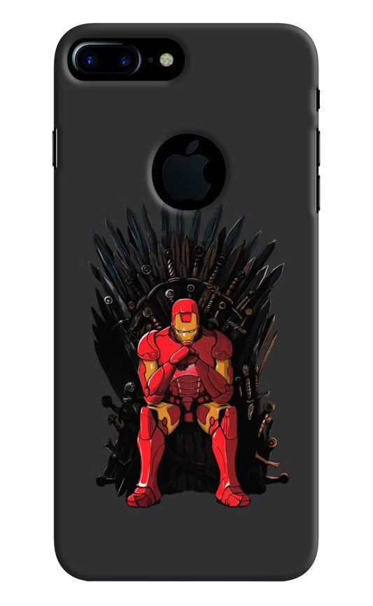 Ironman Throne iPhone 7 Plus Logocut Hard Case Back Cover by Casekaro