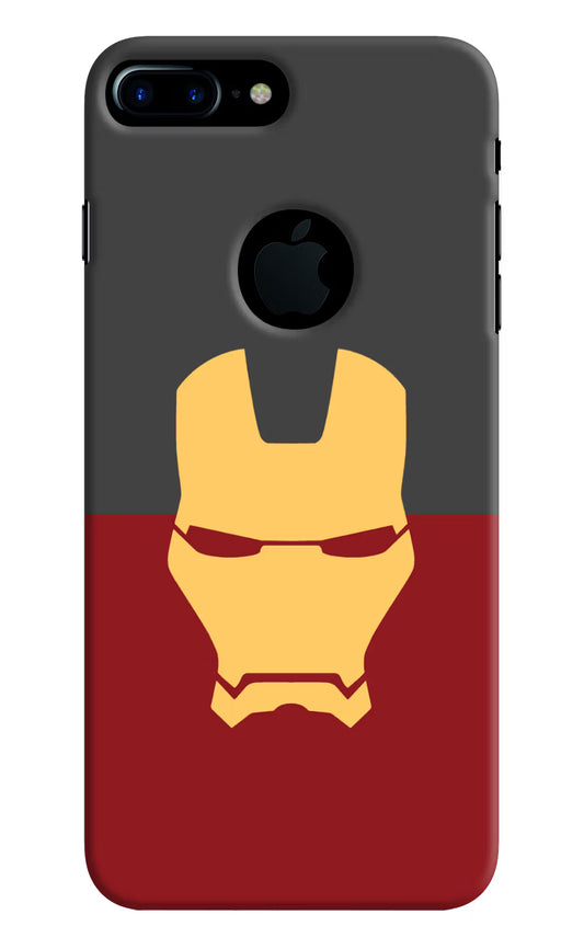Ironman iPhone 7 Plus Logocut Hard Case Back Cover by Casekaro