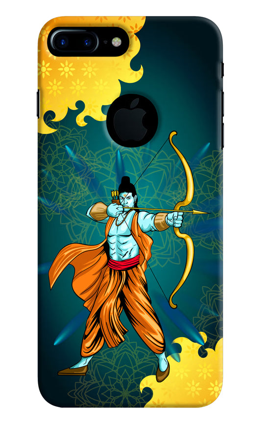 Lord Ram - 6 iPhone 7 Plus Logocut Hard Case Back Cover by Casekaro