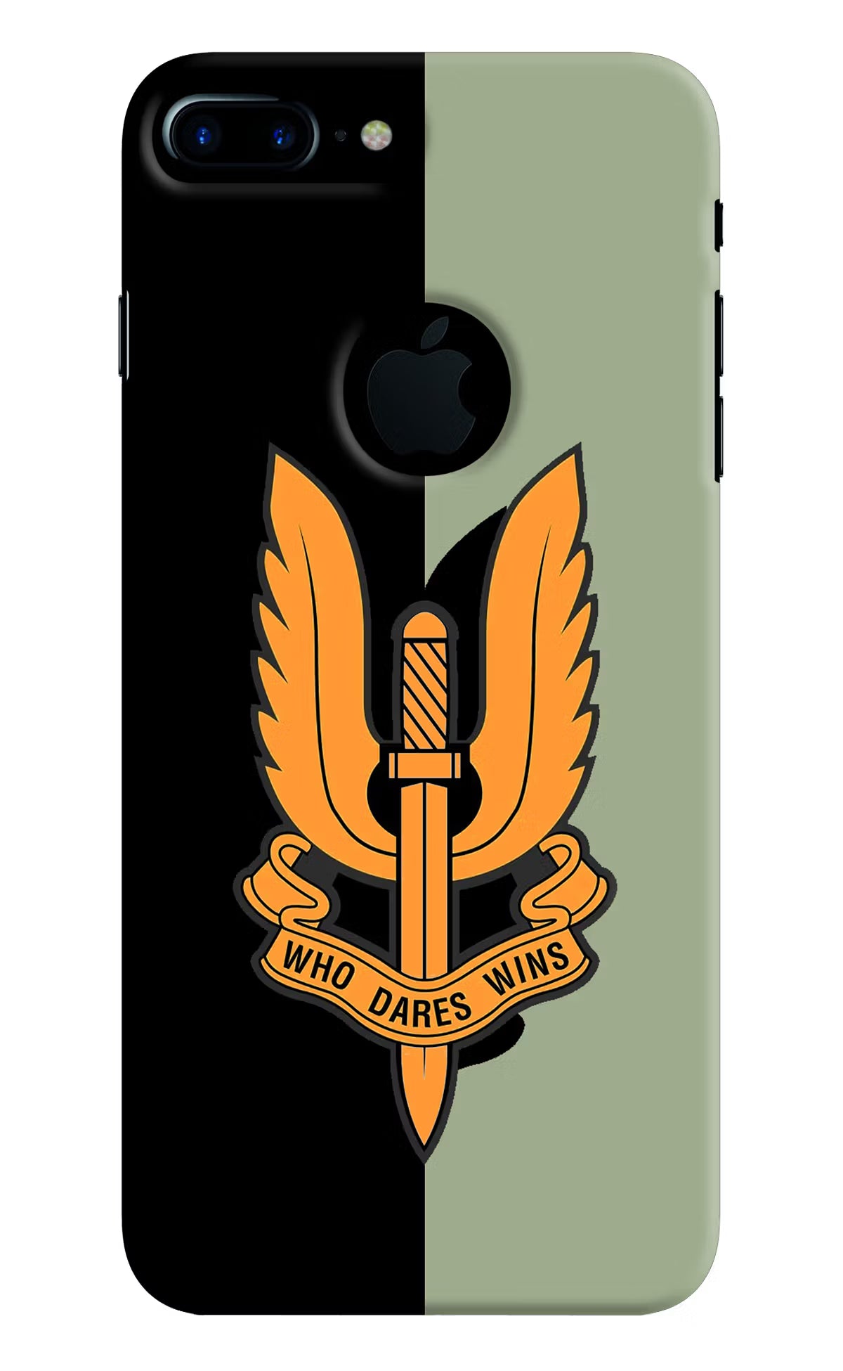 Balidan Logo iPhone 7 Plus Logocut Hard Case Back Cover by Casekaro