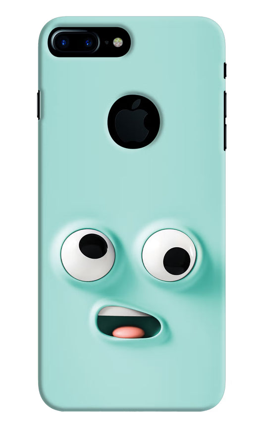 Funny Cartoon iPhone 7 Plus Logocut Hard Case Back Cover by Casekaro