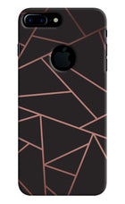 Geometric Pattern iPhone 7 Plus Logocut Hard Case Back Cover by Casekaro