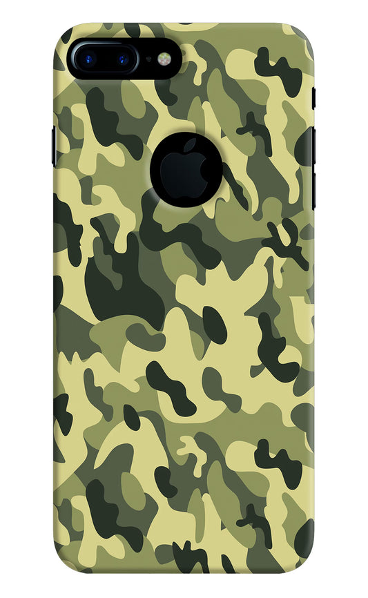 Camouflage iPhone 7 Plus Logocut Hard Case Back Cover by Casekaro