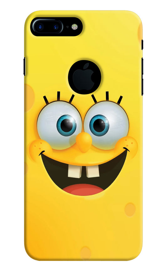 Sponge 1 iPhone 7 Plus Logocut Hard Case Back Cover by Casekaro