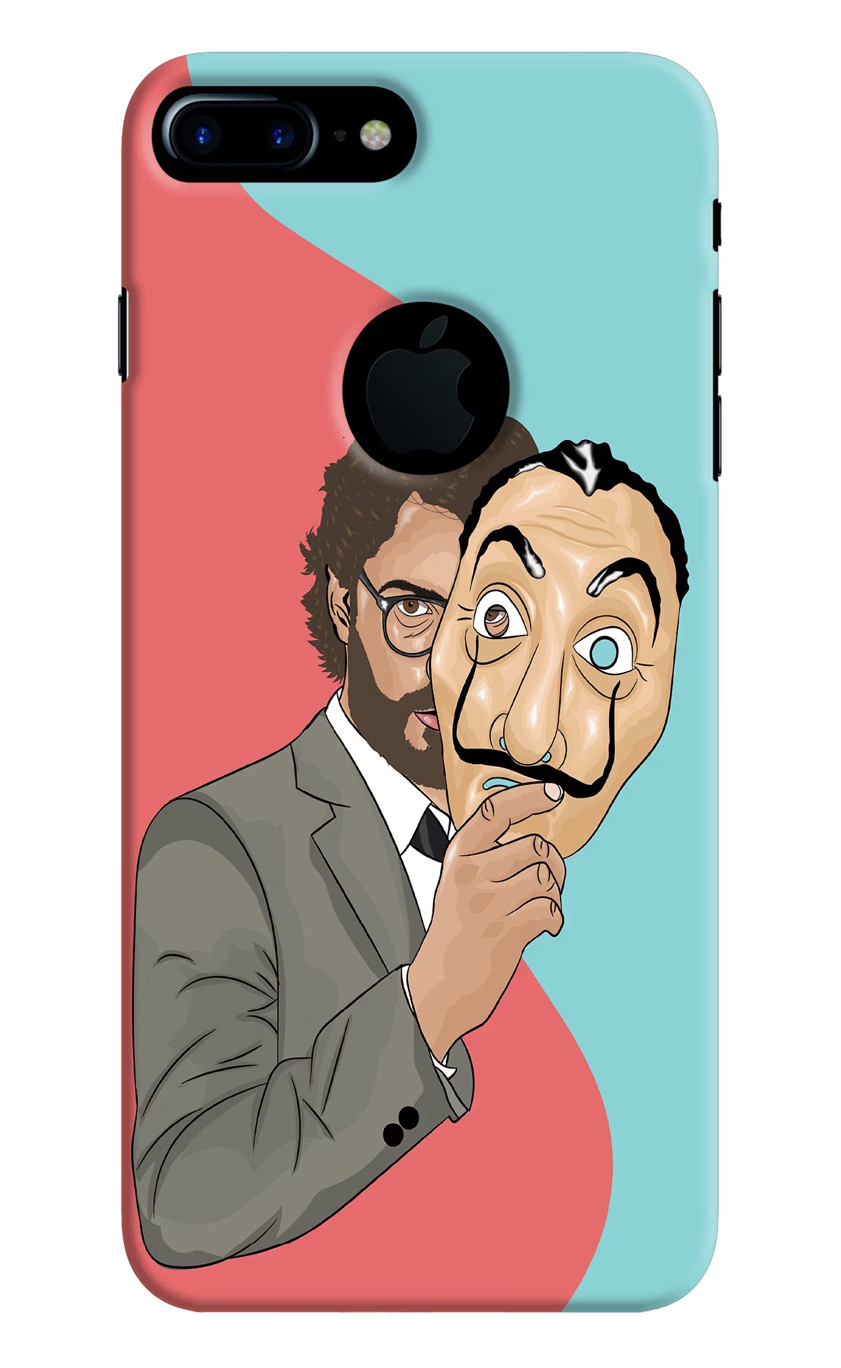 Professor iPhone 7 Plus Logocut Hard Case Back Cover by Casekaro