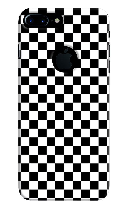 Chess Board iPhone 7 Plus Logocut Hard Case Back Cover by Casekaro