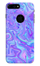 Glitter iPhone 7 Plus Logocut Hard Case Back Cover by Casekaro