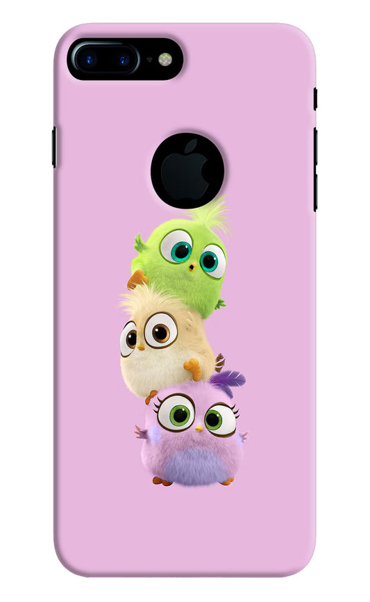Cute Little Birds iPhone 7 Plus Logocut Hard Case Back Cover by Casekaro