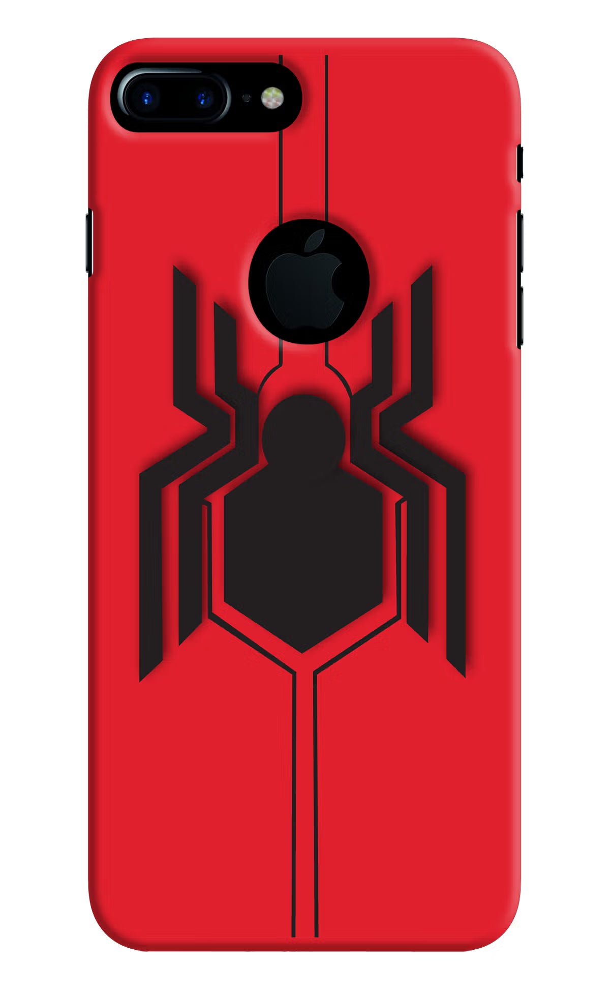 Spider iPhone 7 Plus Logocut Hard Case Back Cover by Casekaro