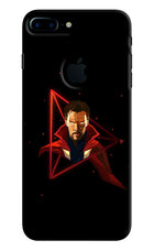 Doctor Ordinary iPhone 7 Plus Logocut Hard Case Back Cover by Casekaro