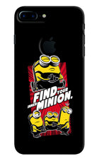Find your inner Minion iPhone 7 Plus Logocut Hard Case Back Cover by Casekaro