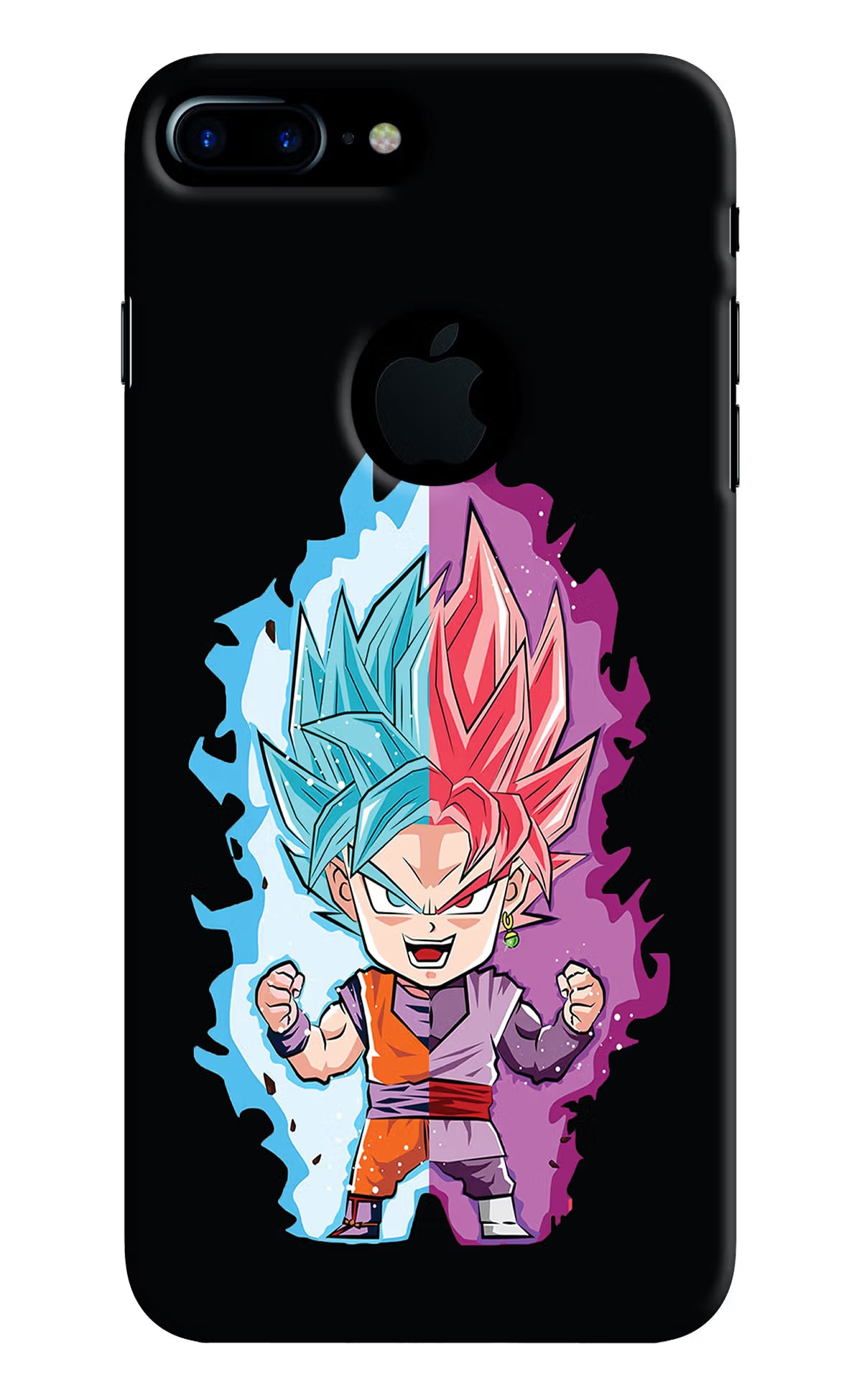 Chota Goku iPhone 7 Plus Logocut Hard Case Back Cover by Casekaro