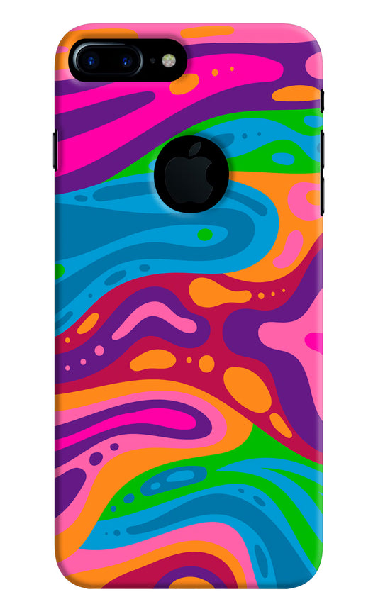 Trippy Pattern iPhone 7 Plus Logocut Hard Case Back Cover by Casekaro
