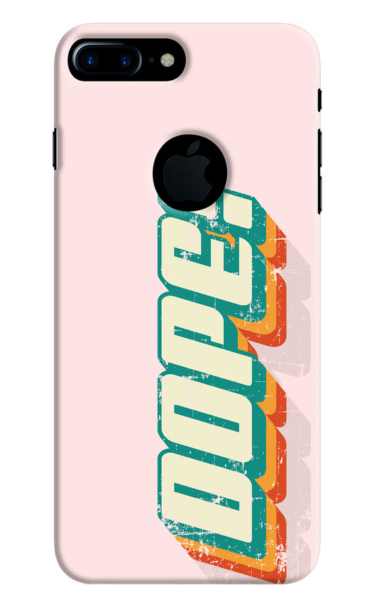 Dope iPhone 7 Plus Logocut Hard Case Back Cover by Casekaro