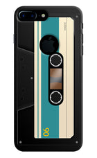 Cassette iPhone 7 Plus Logocut Hard Case Back Cover by Casekaro