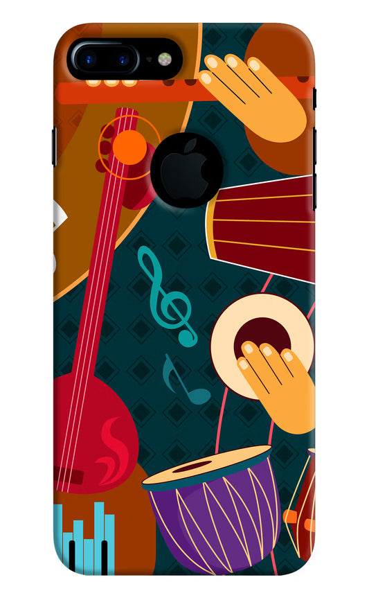 Music Instrument iPhone 7 Plus Logocut Hard Case Back Cover by Casekaro