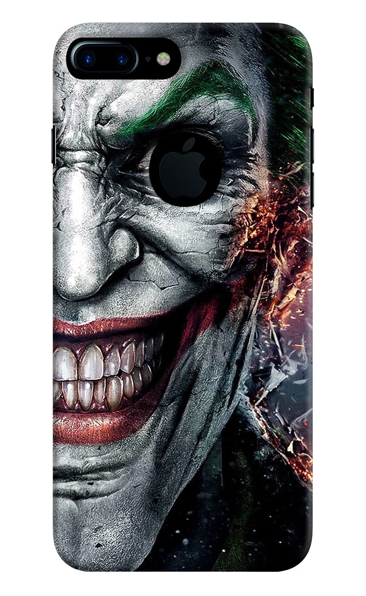 Joker Cam iPhone 7 Plus Logocut Hard Case Back Cover by Casekaro