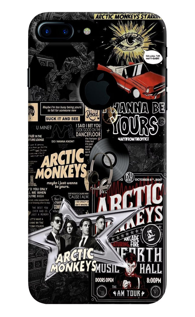 Arctic Monkeys iPhone 7 Plus Logocut Hard Case Back Cover by Casekaro