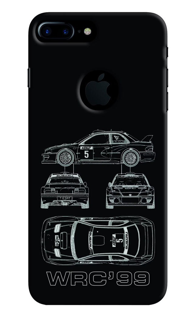 WRC'99 iPhone 7 Plus Logocut Hard Case Back Cover by Casekaro
