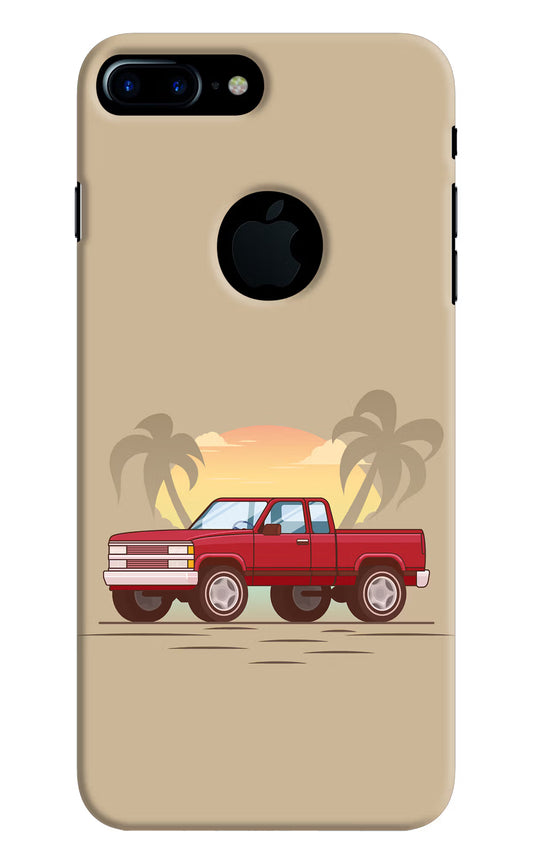 Desert Classic Drive iPhone 7 Plus Logocut Hard Case Back Cover by Casekaro