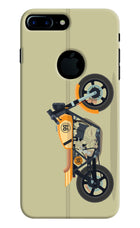Vertical Speedster iPhone 7 Plus Logocut Hard Case Back Cover by Casekaro