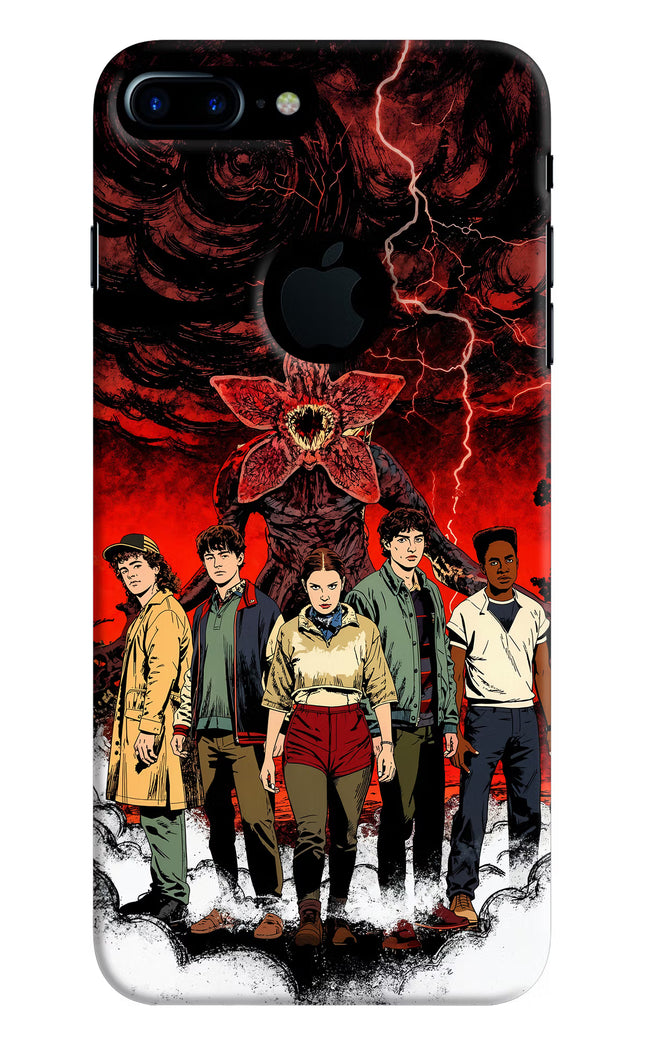 Ordinary Things Characters iPhone 7 Plus Logocut Hard Case Back Cover by Casekaro