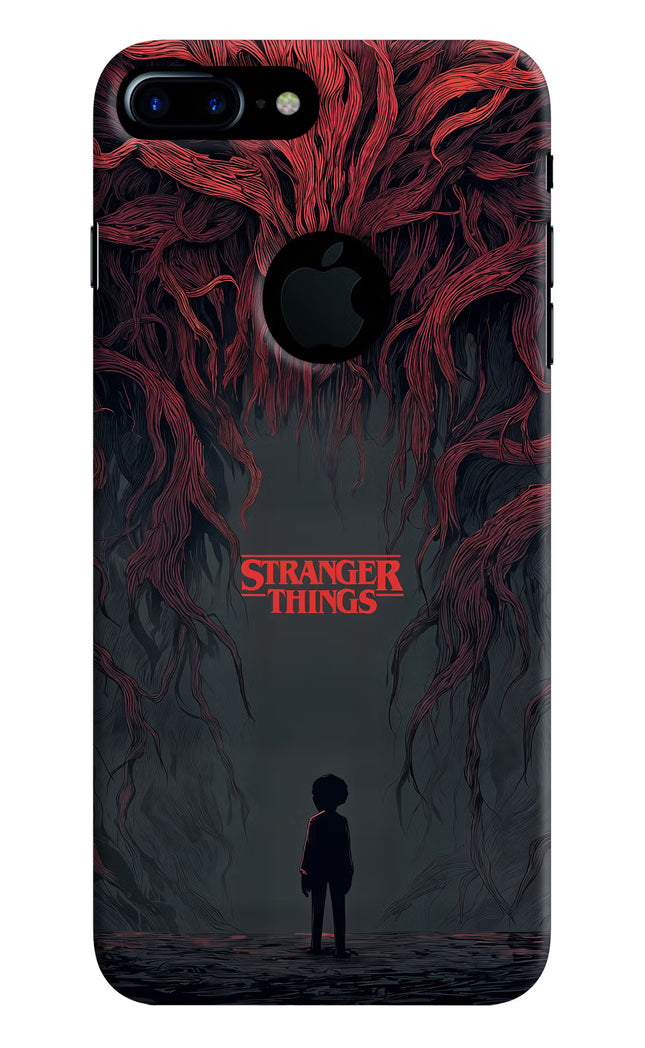 Ordinary Things Dark Side iPhone 7 Plus Logocut Hard Case Back Cover by Casekaro